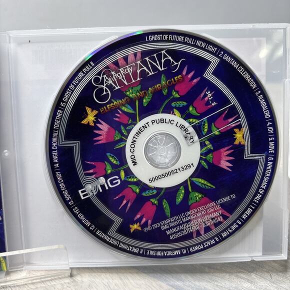 Santana – Blessings and Miracles (CD, 2021, BMG, Rock) - Picture 4 of 5